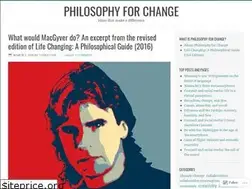 Sites similar to philosophyforchange.wordpress.com