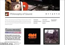 Sites similar to philosophyofsound.info