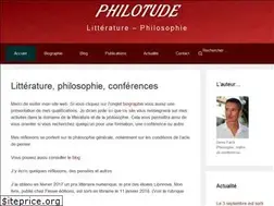 Sites similar to philotude.fr