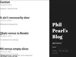 Sites similar to philpearl.github.io