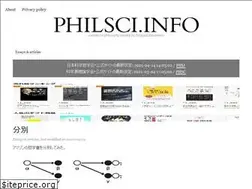 Sites similar to philsci.info