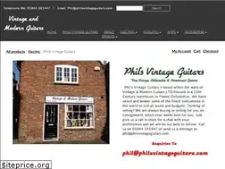 Sites similar to philsvintageguitars.com