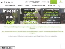 Sites similar to phitrust.fr