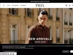 Sites similar to phixclothing.com
