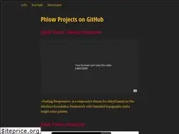 Sites similar to phlow.github.io