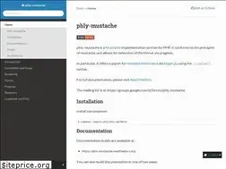Sites similar to phly-mustache.readthedocs.io