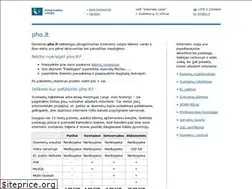 Sites similar to pho.lt