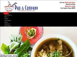 Sites similar to phoandcompany.com