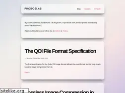 Sites similar to phoboslab.org