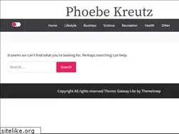Sites similar to phoebekreutz.com