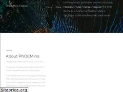 Sites similar to phoeminafestival.eu
