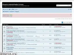 Sites similar to phoenixandroidradioforums.com