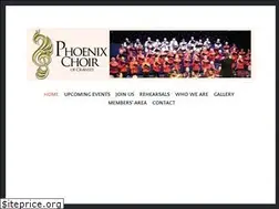 Sites similar to phoenixchoircrawley.org