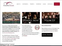 Sites similar to phoenixchorale.org