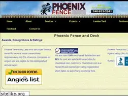 Sites similar to phoenixfenceanddeck.com