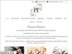 Sites similar to phoenixflowers.co.uk