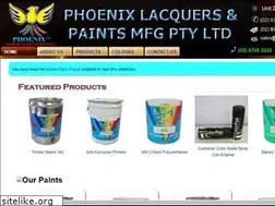 Sites similar to phoenixlacquersandpaints.com.au