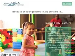 Sites similar to phoenixlibraryfoundation.org