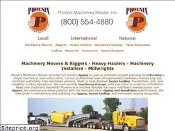 Sites similar to phoenixmachinerymovers.com