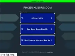 Sites similar to phoenixmenus.com