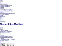 Sites similar to phoenixofficemachines.com