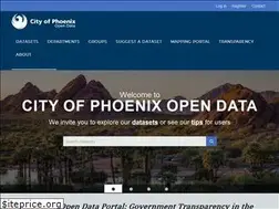 Sites similar to phoenixopendata.com