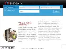 Sites similar to phoenixpublicadjusters.net