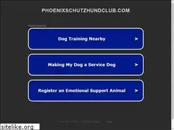 Sites similar to phoenixschutzhundclub.com