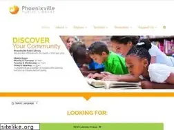 Sites similar to phoenixvillelibrary.org