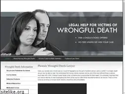 Sites similar to phoenixwrongfuldeathattorney.net
