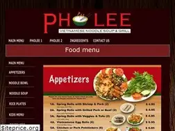 Sites similar to pholeerestaurant.com