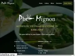 Sites similar to phomignon.com