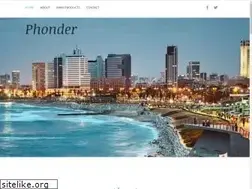 Sites similar to phonder.com