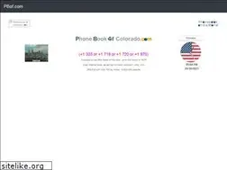 Sites similar to phonebookofcolorado.com