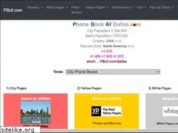 Sites similar to phonebookofdallas.com