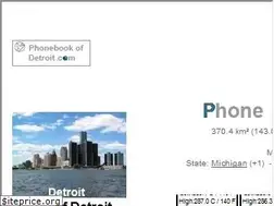 Sites similar to phonebookofdetroit.com