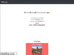 Sites similar to phonebookoffaisalabad.com