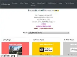 Sites similar to phonebookofhouston.com