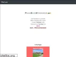 Sites similar to phonebookofislamabad.com