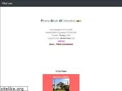 Sites similar to phonebookofistanbul.com