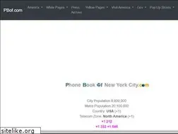 Sites similar to phonebookofnewyork.com