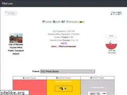 Sites similar to phonebookofwarsaw.com