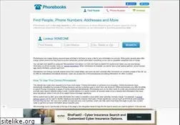 Sites similar to phonebooks.com