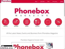Sites similar to phoneboxmagazine.com