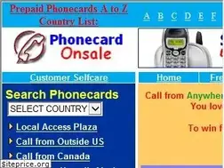 Sites similar to phonecardonsale.com