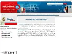 Sites similar to phoneconfirm.com