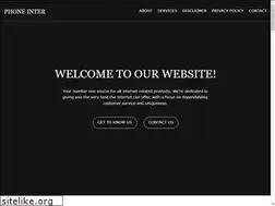Sites similar to phoneinter.com