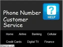 Sites similar to phonenumbercustomerservice.co.uk