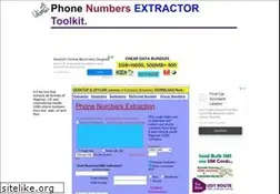 Sites similar to phonenumberextractor.com