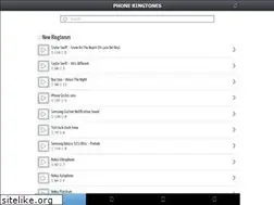 Sites similar to phoneringtones.info